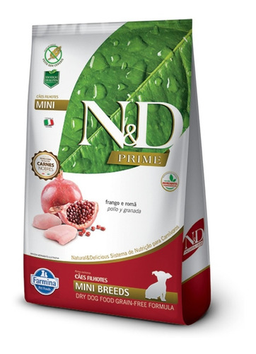 Alimento Perro Nyd Prime Cachorro Mini 2,5 Kg