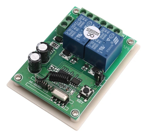 Receptor Rele Sem Fio 2 Canais Contato Seco 2 Control 5~245v