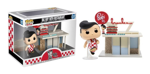 Funko Pop Big Boy With Restaurant #22 Bobs Big Boy