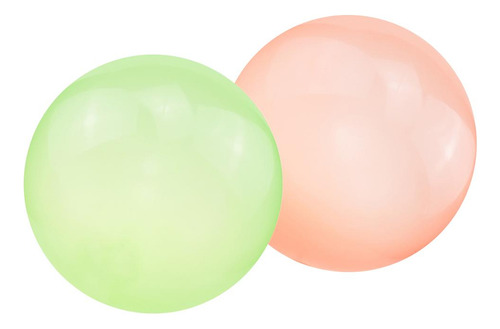 2x De Burbujas Inflable Globo De Burbujas Al Naranja S