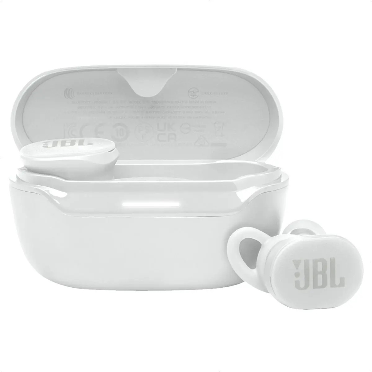 Fones de ouvido sem fio Jbl Endurance Race 2, Anc Ip68, cor branca