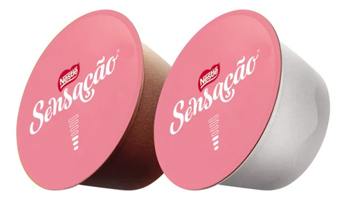 Kit 4cx Leite Chocolate Sensação Cápsula Nescafé Dolce Gusto