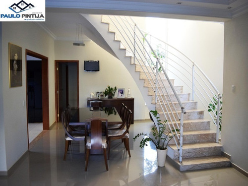 Imagem 4 de 14 de Sobrado Com 5 Suítes E Piscina No Jd Esplanada - Ca04347 - 69321943