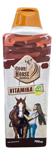 Shampoo Good Horse P/ Cavalo Brilhante E Saudavel Vitamina A