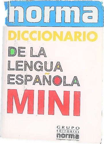 Diccionario Norma De La Lengua Española Mini