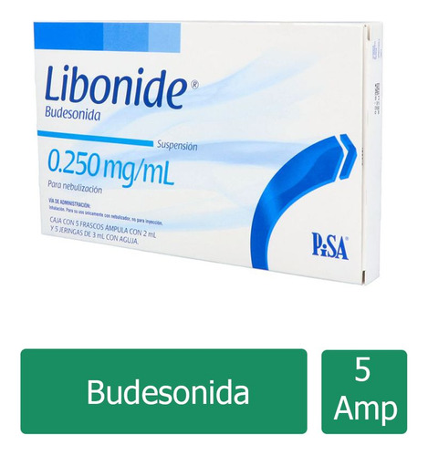 Libonide 0.250mg/ml Caja Con 5 Frascos Ámpula