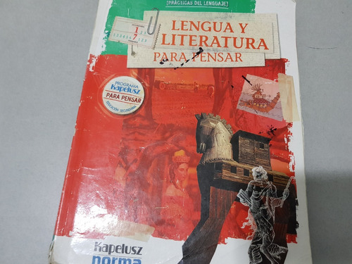 Lengua Y Literatura Para Pensar  1/7 Kapelusz