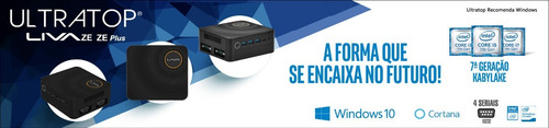 Computador Liva Ze Intel Ultratop Dc N3350 4gb Ssd Win10 Nfe