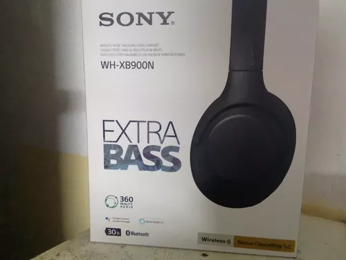 Sony WH-XB900NL Auriculares Bluetooth con NFC Negros