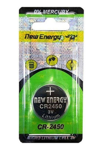 Bateria New Energy Cr2450 3v De Litio Cr 2450