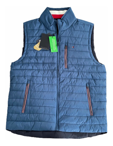 Chaleco Tommy Hilfiger Hombre Azul Acero