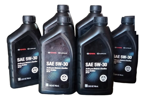 Aceite Motor Toyota 4runner Semi-sintetico 6pz