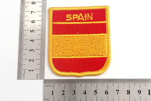 25 Parches Apliques Banderas Bordadas Del Mundo España