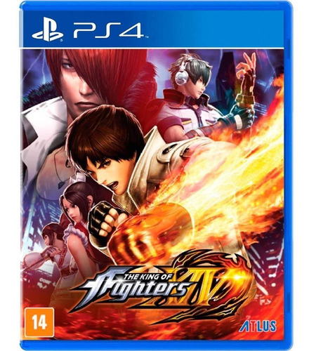 The King Of Fighters Xiv Kof Ps4 Jogo Mídia Física Português