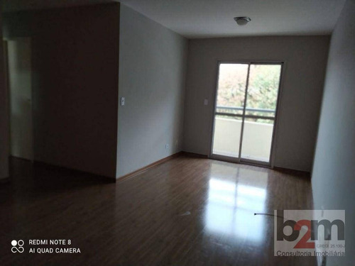 Imagem 1 de 9 de Apartamento Com 3 Dormitórios Para Alugar, 65 M² Por R$ 1.800,00/mês - Parque Continental - São Paulo/sp - Ap2558
