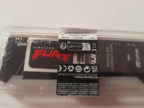 Memoria Ram Pc Kingston Fury Ddr4 16gb 3200mhz Tauret E.