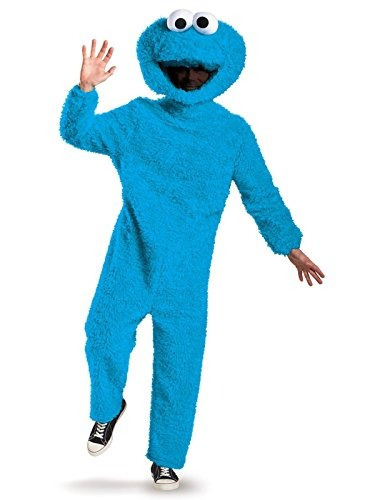 Disfraz Cookie Monster Peluche Adulto.