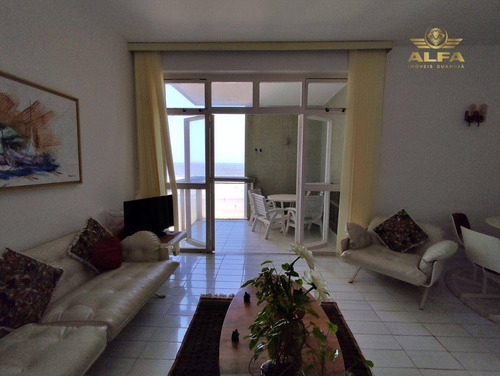 Imagem 5 de 22 de Apartamento Na Praia Vista Para O Mar E Praia 2 Dormitórios 1 Suíte 1 Vaga Pitangueiras Guarujá. - Ap1245