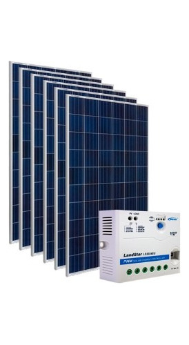 Kit Energia Solar Fotovoltaica 930wp 24vcc - Até 2923wh/dia