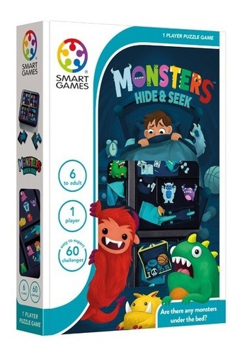 Monsters Hide And Seek Juego De Inteligencia Smart Games 6+