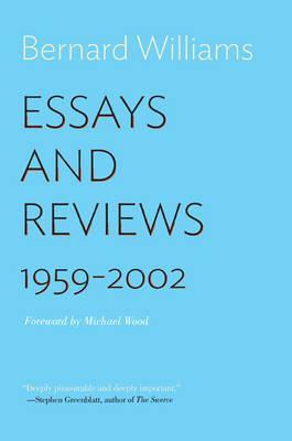 Libro Essays And Reviews - Bernard Williams