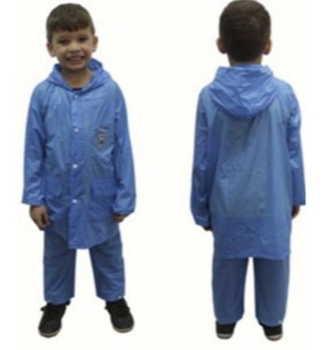 capa de chuva infantil calça e blusa