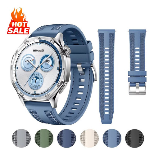 4 Correas For Huawei Watch Gt5 Pro/gt5/gt4 De 46 Mm, Color