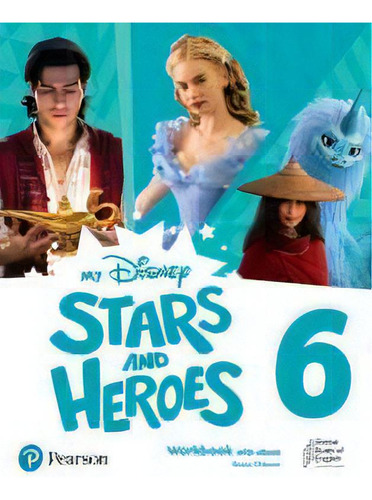 My Disney Stars And Heroes 6 (american  - Workbook + E-book, De Davies, Amanda. Editorial Pearson, Tapa Blanda En Inglés Americano