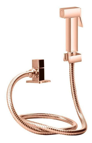 Conjunto De Registro Com Ducha Rose Gold Lx1904rg - Lexxa