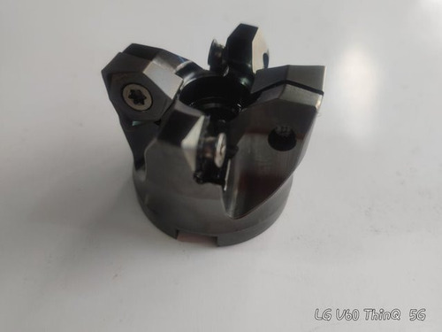 Corona De 50 Mm Con Caja De 10 Insertos Para Fresadora Y Cnc