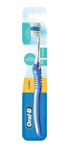 Cepillo De Dientes Oral B Clean Classic Suave - 1 Unidad