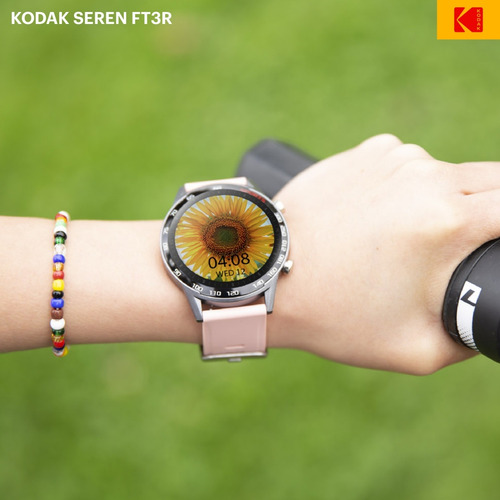 Reloj Inteligente Smartwatch Kodak Modelo Ft3r Dos Correas