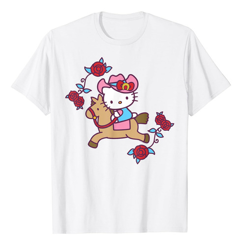 Camiseta De Equitación Hello Kitty Derby