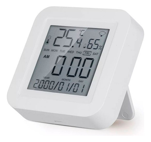 Reloj Sensor Int. Temperatura Humedad Wifi Tuya Alexa Mod2