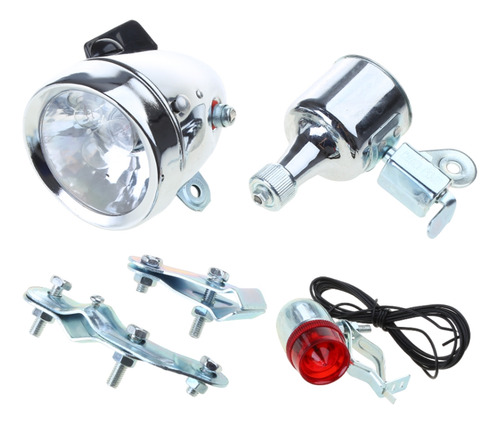 Bicicleta Motorizada Bicicleta Friction 12v 6w Farol Gerador