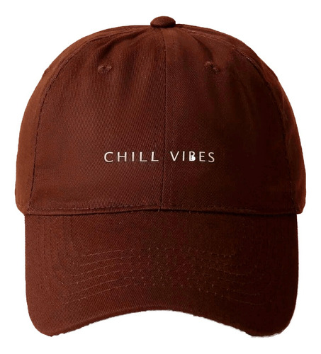 Jockey Gorro  Aesthetic Estampado Chill Vibes Ajustable