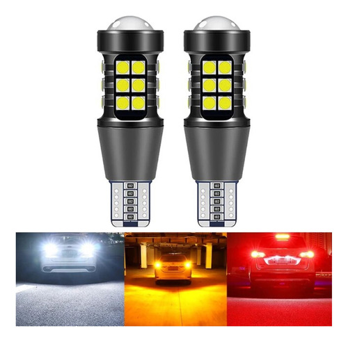 2 Ampolletas T15 W16w Led 921 Bombilla 912 12v 3030