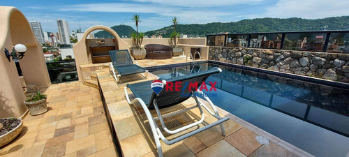 Imagem 20 de 30 de Cobertura À Venda, 450 M² Por R$ 2.000.000,00 - Praia Da Enseada Brunella - Guarujá/sp - Co0279