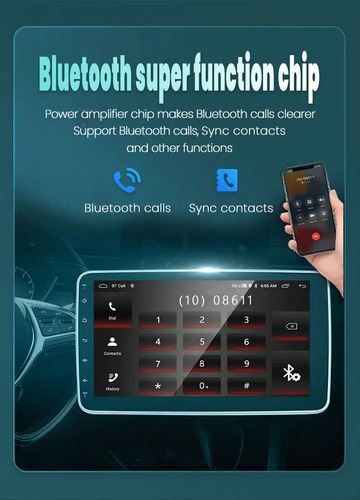 Autoradio Android Gps Wifi 9 Pulgadas 2din Con Cámara