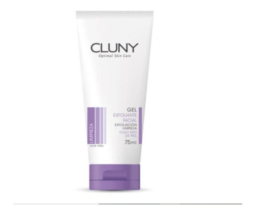 Cluny Gel Exfoliante Facial Con Aloe Vera 75ml