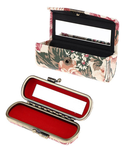 Estuche De Brillo De Labios Con Espejo Para El Bolso 03