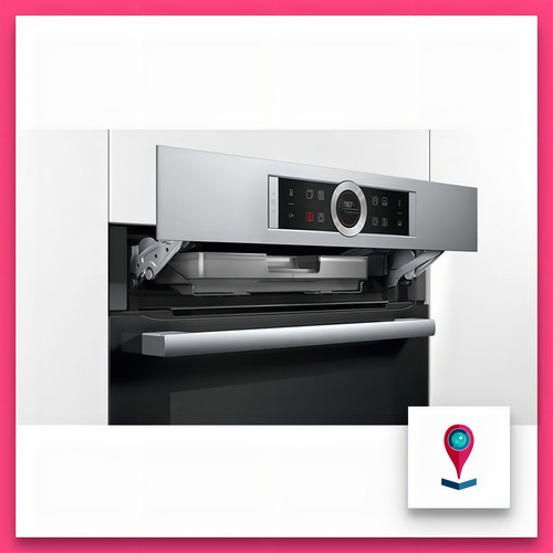 Horno empotrable eléctrico Bosch 8 Series HRG635BS1 71L acero inoxidable 220V
