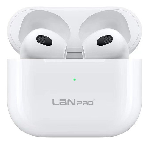 Audífonos Inalámbricos Bluetooth Lbn Pro Tws Anc Blanco