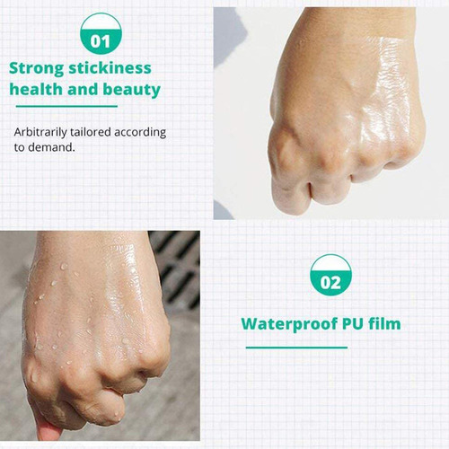 Rollo Fijador De Vendaje Con PelĂcula Adhesiva Transparente