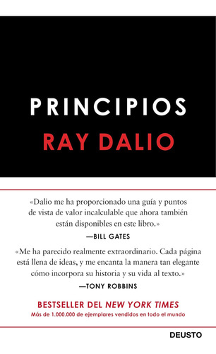 Libro: Principios, Ray Dalio, Pasta Dura