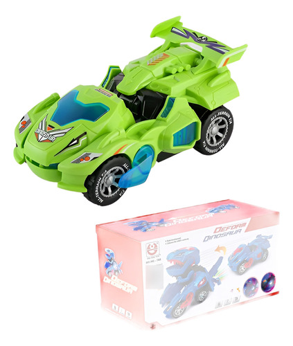 Juguete Dino-robot Con Luz Y Sonido