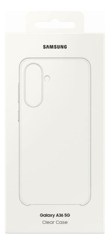 Samsung Funda Galaxy A36 Clear Case Transparente
