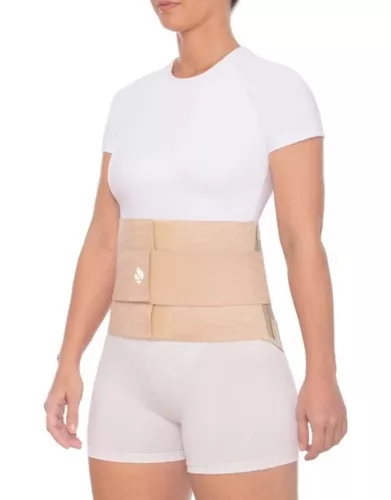 Faja Ballenada 4 Varillas Flexible Lumbar 24cm Marca Dema