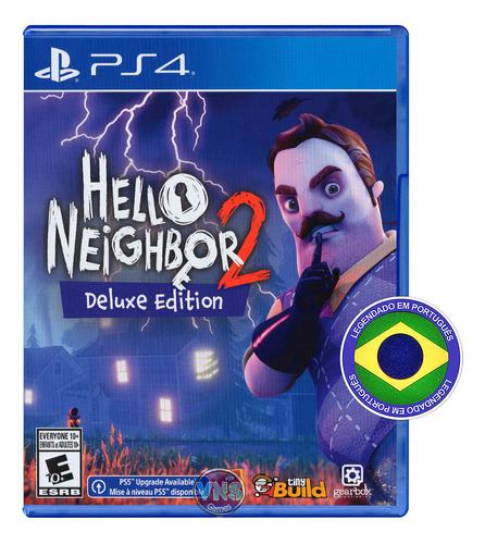 Hello Neighbor 2 Deluxe Edition - Ps4 - Mídia Física Lacrado