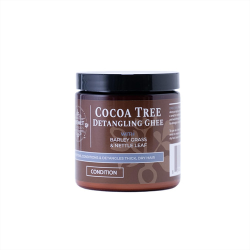 Qhemet Biologics Cocoa Tree Detangling Ghee W/ Barley Grass